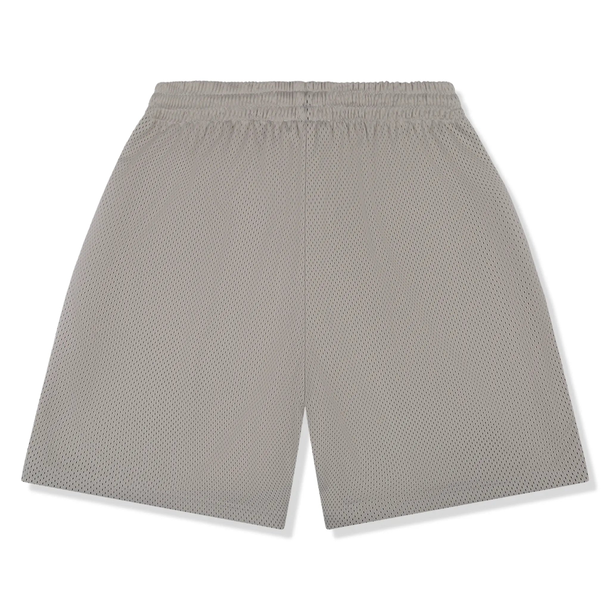 Back View of Denim Tears University Grey Mesh Shorts SS25BRS11161878